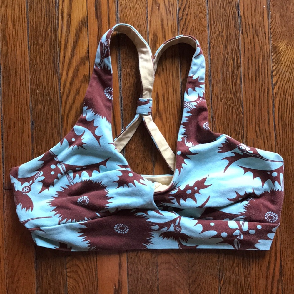 Lightly worn Patagonia crisscross sports bra